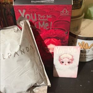 You Found Me Plush Doll Pendant - Ghostie